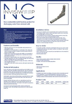 Invisiweep NC